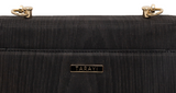 Lana maxi crossbody bag by Tarayi Paris - zoom in on metal plate